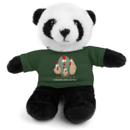 Discover CHICKEN LIVES MATTER Stuffed Animals With Tee