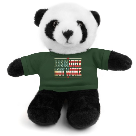 Discover Absolutely Not Woke Anti Woke Cancel Culture Stuffed Animals With Tee