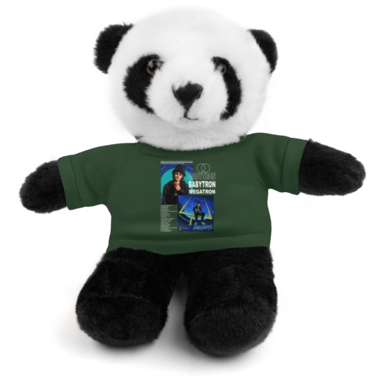 Discover Vintage Bootleg Inspired Babytron - Megatron, Graphic Unisex Album Stuffed Animals With Tee