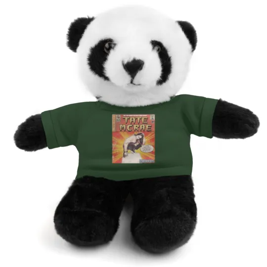Discover Tate Mcrae Comic Stuffed Animals With Tee, 90S Vintage Merch