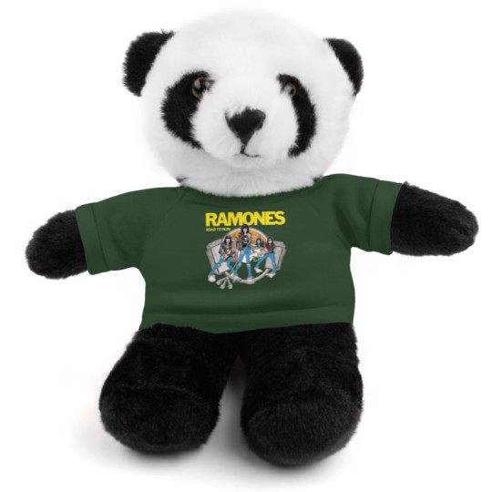 Discover Ramones RoadTo Ruin Hypebeast Rock Band Vintage Design Stuffed Animals With Tee