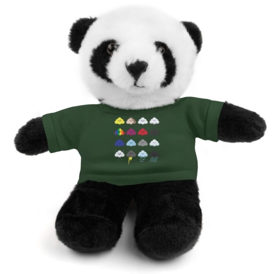 Discover Rain Drops Cloud Rainy Wet Clouds Cloudy Day Mood Stuffed Animals With Tee