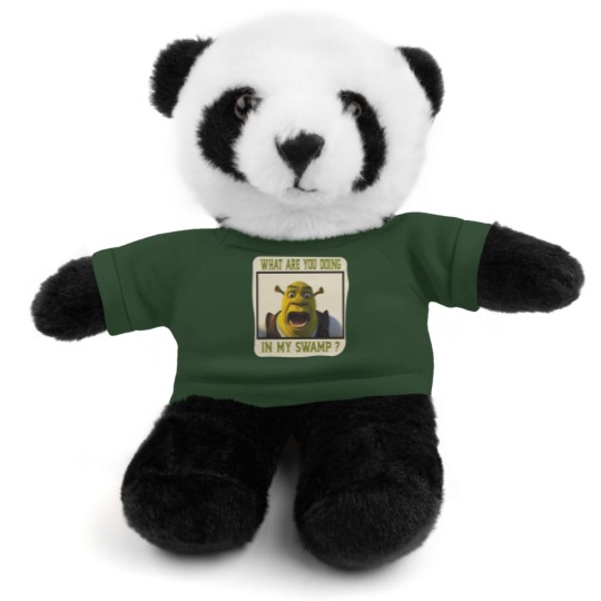 Discover Shrek Face Stuffed Animals With Tee What Are You Doing in My Swamp Stuffed Animals With Tee, I'm Swamped Stuffed Animals With Tee, Funny Shrek Stuffed Animals With Tee