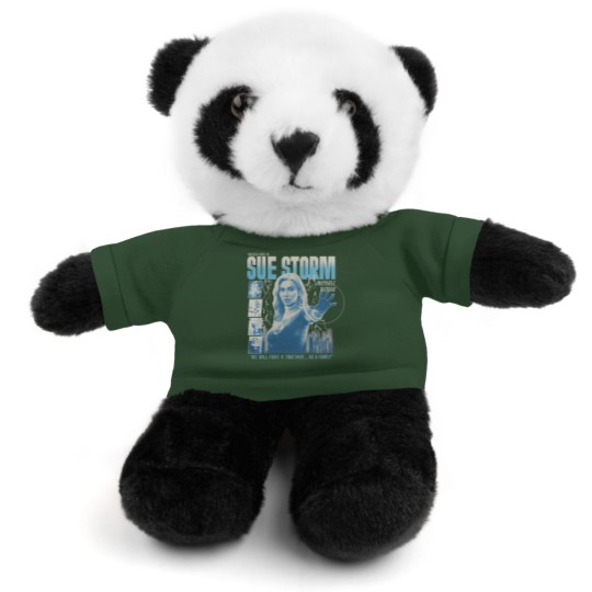 Discover Vintage Sue Storm File Invisible Woman Stuffed Animals With Tee, Fantastic Four First Steps Stuffed Animals With Tee