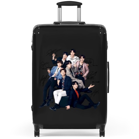 Discover Bts Suitcases, Bts Sign Suitcases, BTS Group Suitcases