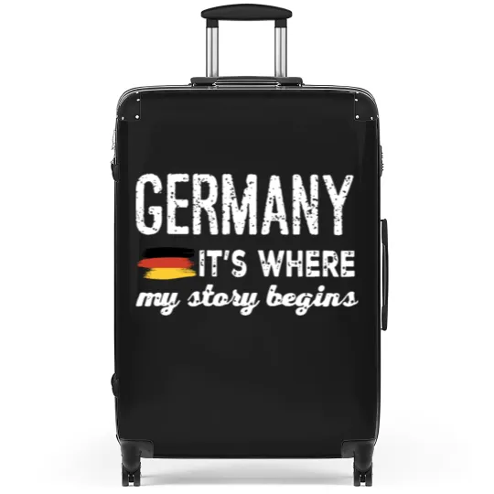 Discover Germany it is where my story begins germany Suitcases