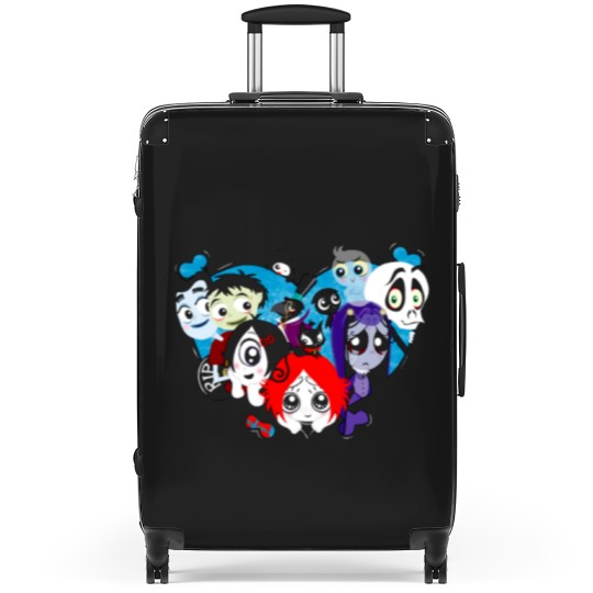 Discover Ruby Gloom heart Suitcases