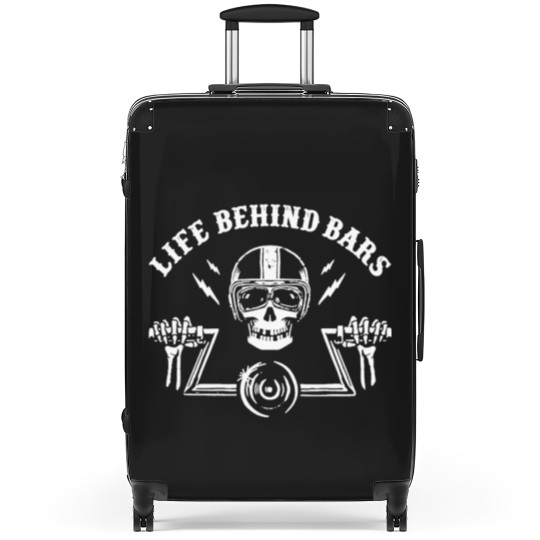 Discover Motorcycle Life Behind Bars Cool Motorcycle Suitcases