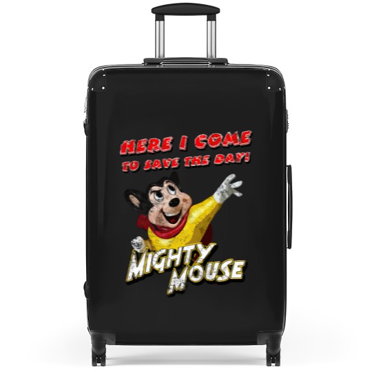 Discover Mighty Mouse, distressed - Mighty Mouse - Suitcases