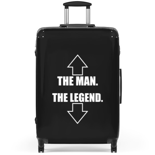Discover The Man The Legend Suitcases