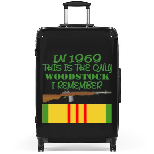 Discover In 1969 The Only Woodstock I Remember Vietnam Suitcases