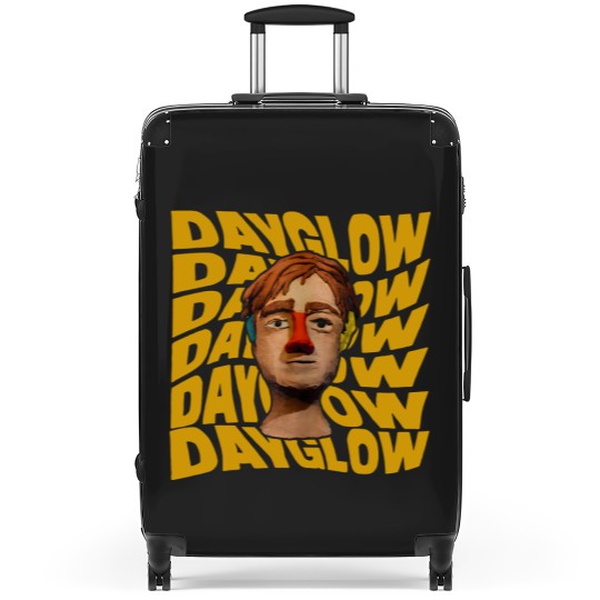 Discover Dayglow Fuzzybrain Graphic Suitcases - Dayglow Suitcases, Dayglow Tour, Fuzzybrain Suitcases, Music Suitcases, Alternative/Indie