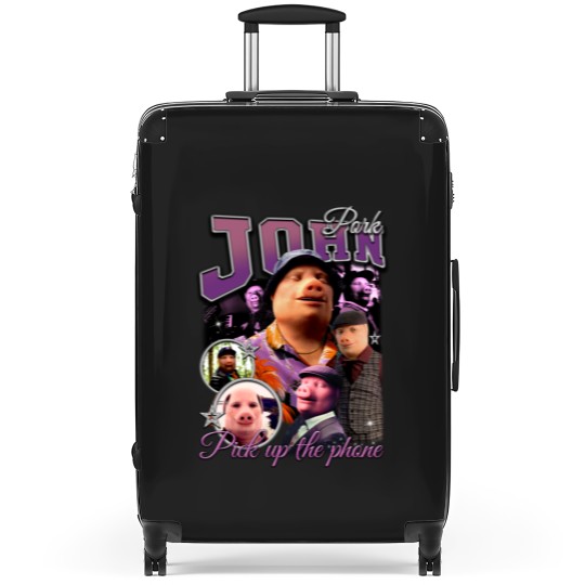 Discover John Pork Suitcases, Funny Suitcases, Classic 90s Graphic Suitcases
