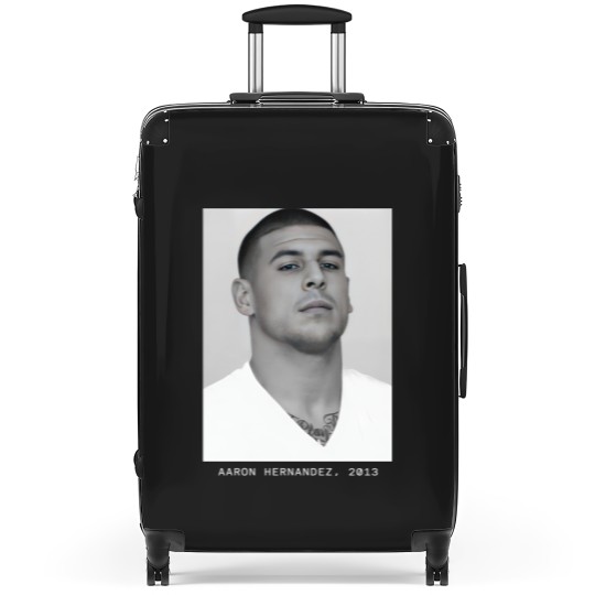 Discover Aaron Hernandez, 2013 Mugshot Suitcases