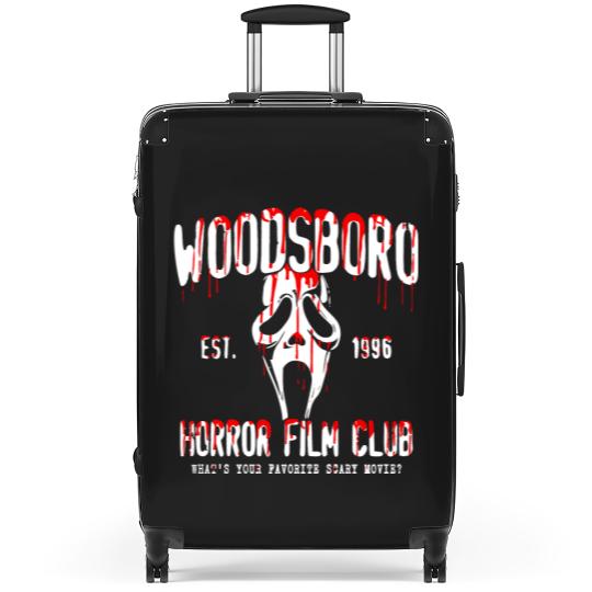 Discover Horror Ghost Face Suitcases, Woodsboro Horror Film Club