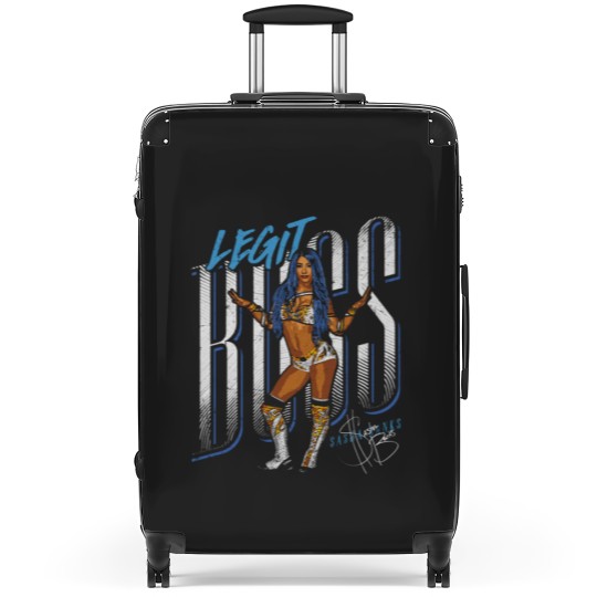 Discover Sasha Banks Legit Boss - Sasha Banks - Suitcases