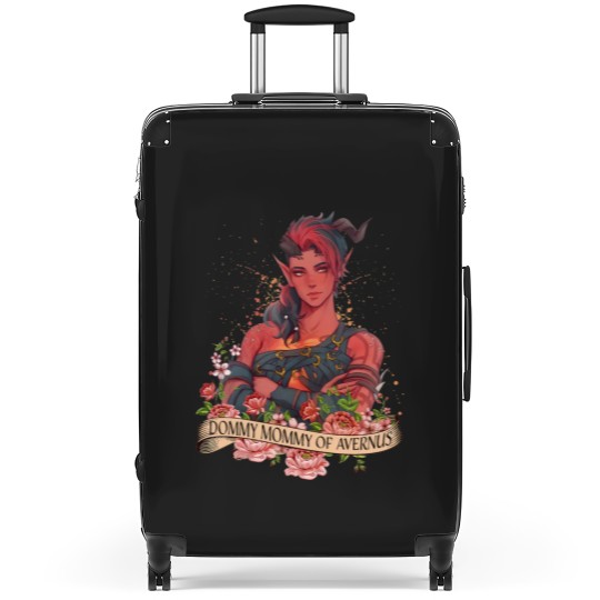 Discover Karlach Dommy Mommy of Avernus Boho  Suitcases, Baldur's gate 3 merch Suitcases, Video games Suitcases