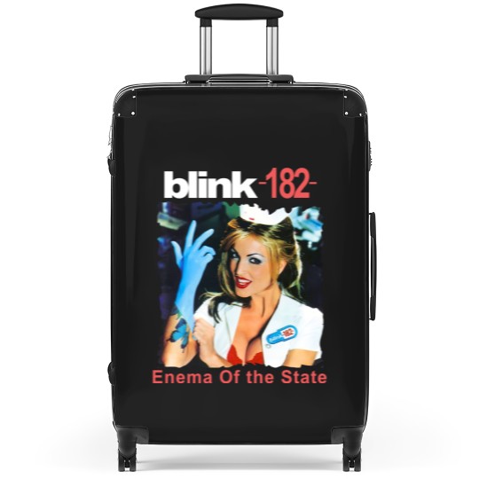 Discover B182 Enema Of The State Album Cover Suitcases,  B182 2023 Tour Vintage 90 Suitcases