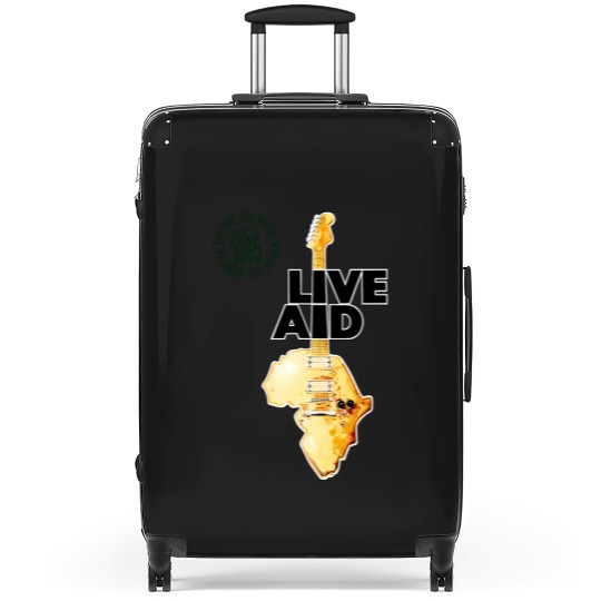 Discover Live Aid Concert Music Gig Event Live 1985 Wembley 80s Suitcases