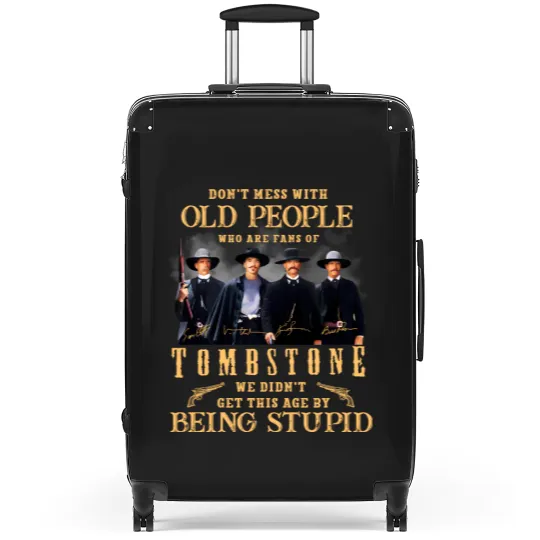 Discover Tombstone Movie Suitcases, Vintage Tombstone Graphic