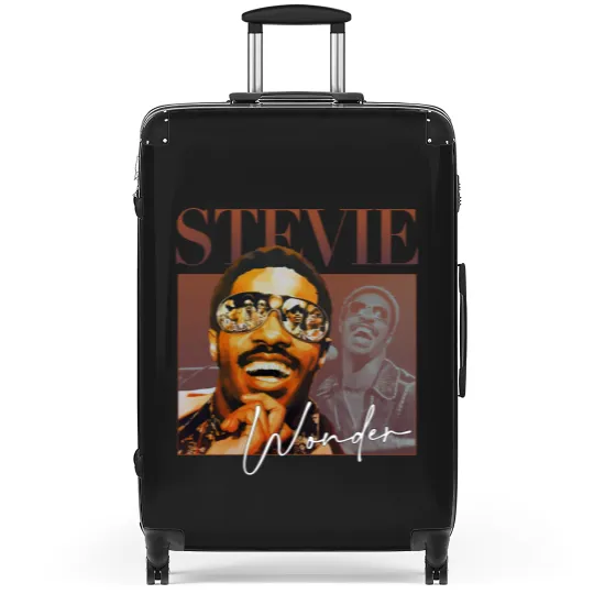 Discover Stevie Wonder Vintage Unisex Suitcases stevie wonder Suitcases