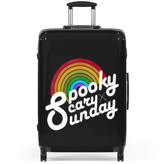 Discover Spooky Scary Sunday Suitcases, Spooky Sunday Unisex