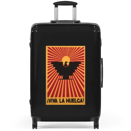 Discover Viva La Huelga Rare 1960S Cesar Chavez  United Farm Workers Huelga Bird Suitcases