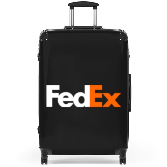 Discover FedEx Suitcases Navy Blue Size Medium Unisex