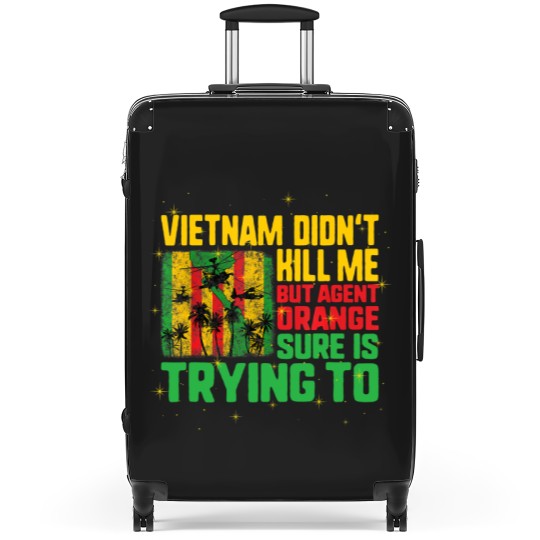 Discover Vietnam Veterans Day Orange Agent Victims Retired Soldiers Suitcases