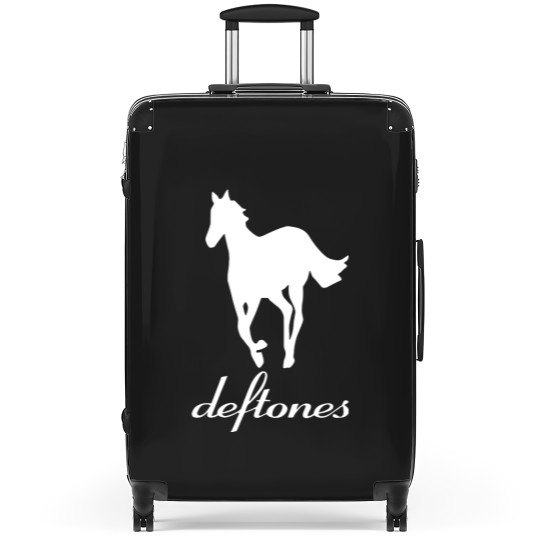 Discover Vintage Deftone Pony Logo Suitcases