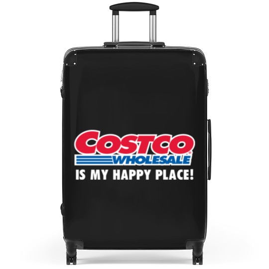 Discover Costco Is My Happy Place Suitcases