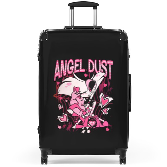 Discover Hazbin Hotel Angel Dust And Fat Nugget Cute Suitcases