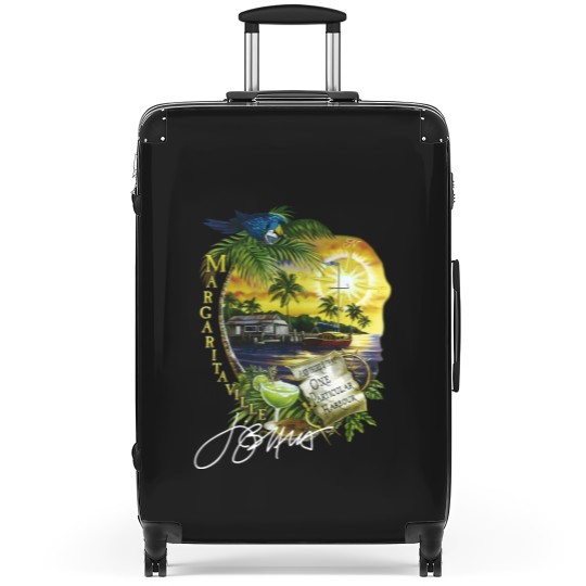 Discover Jimmy Buffett 1983 One Particular Harbor Signature Suitcases