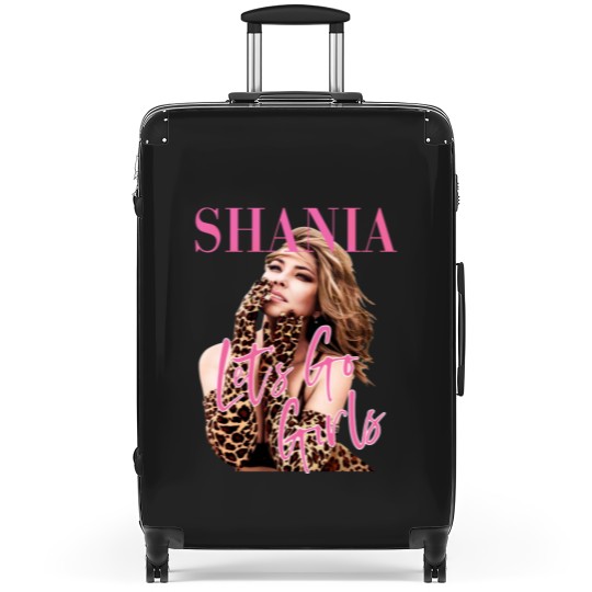 Discover Shania Twain Let's Go Girls Graphic Suitcases