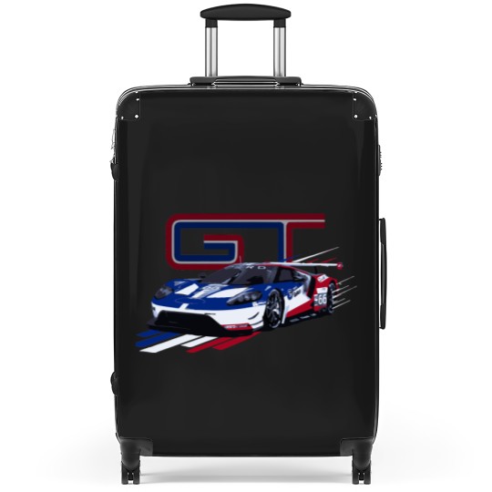Discover GT IMSA GTLM Race Car Premium Suitcases