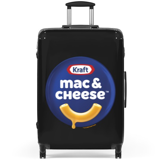 Discover heinz kraft mac cheese macaroni big chest logo Suitcases