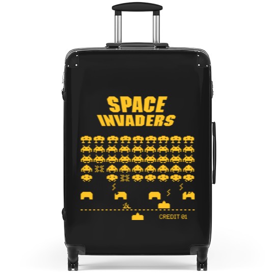 Discover Space Invaders Suitcases