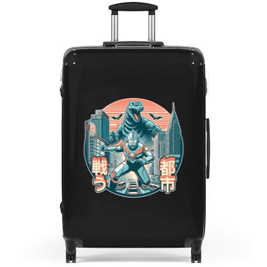 Discover Ultraman Vs Godzillá - Warzone 6 Suitcases Suitcases