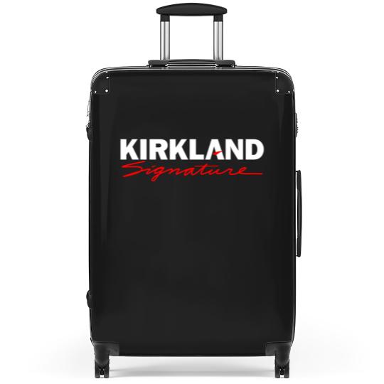 Discover Kirkland  Costco'S Kirkland Suitcases, Costco Hot Dog & Soda Combo With Quote Suitcases, Costco Hot Dog Lover Gift Suitcases