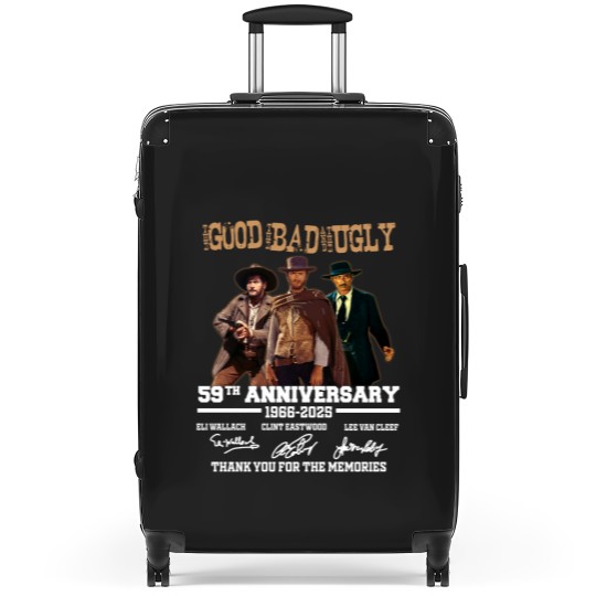 Discover The Bad Ugly Clint Eastwood Anniversary Suitcases
