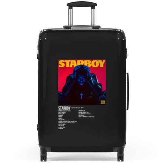 Discover Minimalist Album Music Suitcases, Weeknds Starboy Tour Album