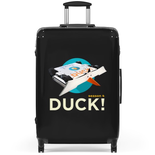 Discover DUCK! Season 4 The popular combat robot now has fabulous merch. Suitcases