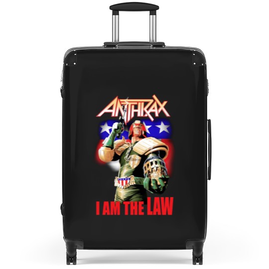 Discover Anthrax Suitcases Judge Dredd I AM THE LAW Suitcases NEW Heavy Metal Band
