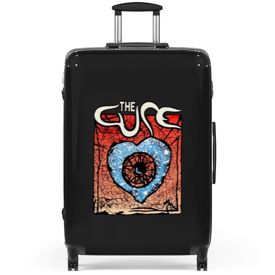 Discover Vintage The Cure Suitcases, The Cure Suitcases, Rock Music Graphic Suitcases