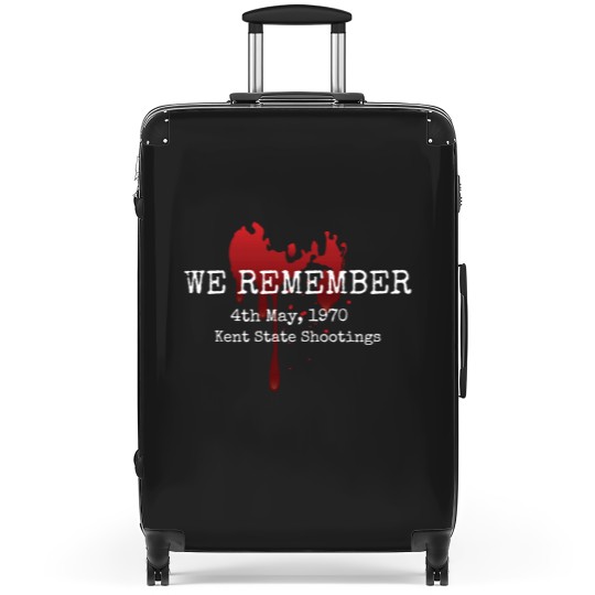 Discover Tribute Kent State Shooting 1970 Suitcases