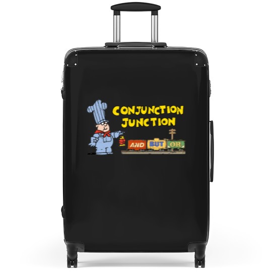 Discover Schoolhouse Rock Conjunction Junction - Conjunction Junction - Suitcases
