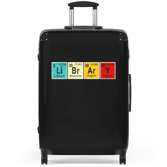 Discover Library Periodic Table Library Reading Book Worms Suitcases