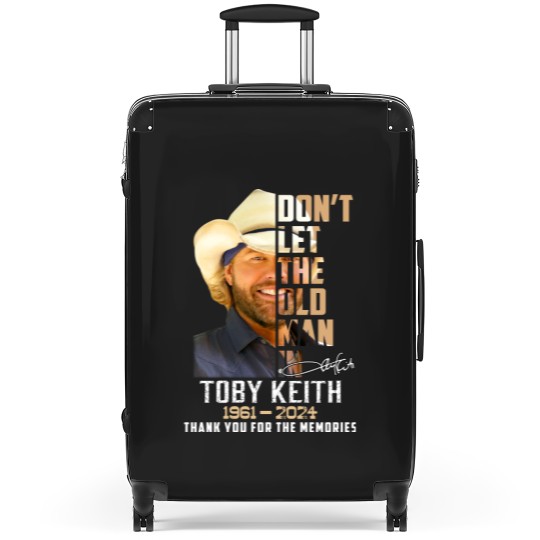 Discover Toby Keith Suitcases, In Memory Of Toby Keith 1961 2024 Suitcases, Toby Keith Honoring Suitcases