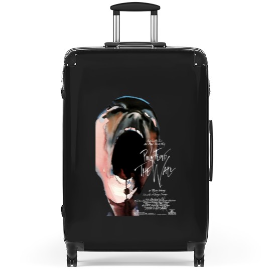 Discover The Pink Wall Poster Suitcases