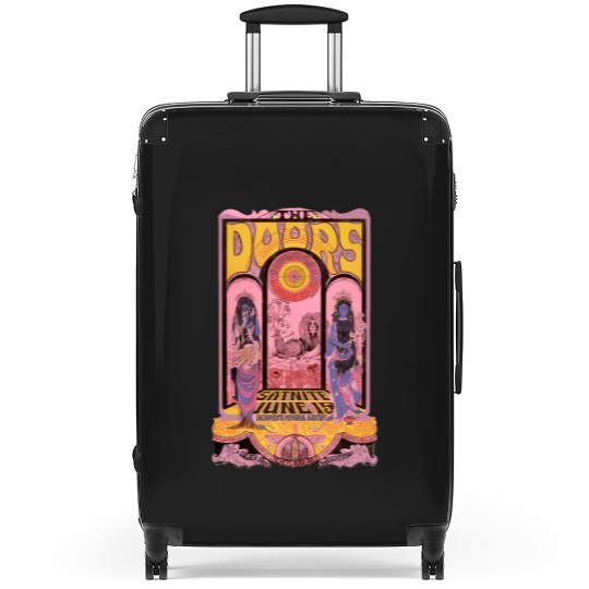 Discover Vintage The Doors 60's Concert Suitcases, The Doors Suitcases